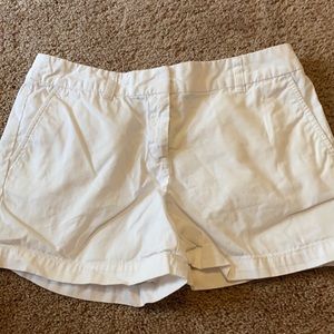 Size 6 Loft white shorts